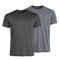 Galaxy Kick Start Gear Men's Short Sleeve Moisture-Wicking Quick Dry Performance Crew Neck Tee-2 Pack